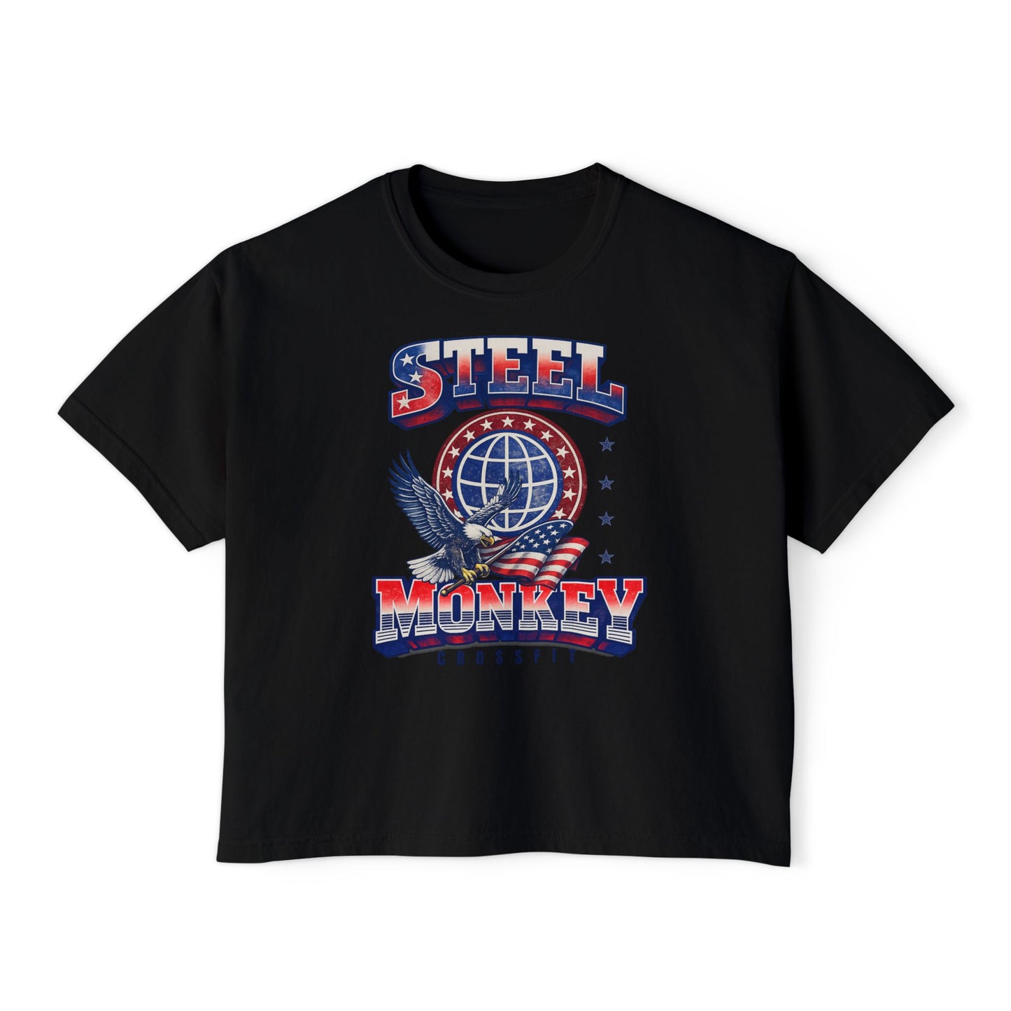 Patriotic Women's Boxy Tee