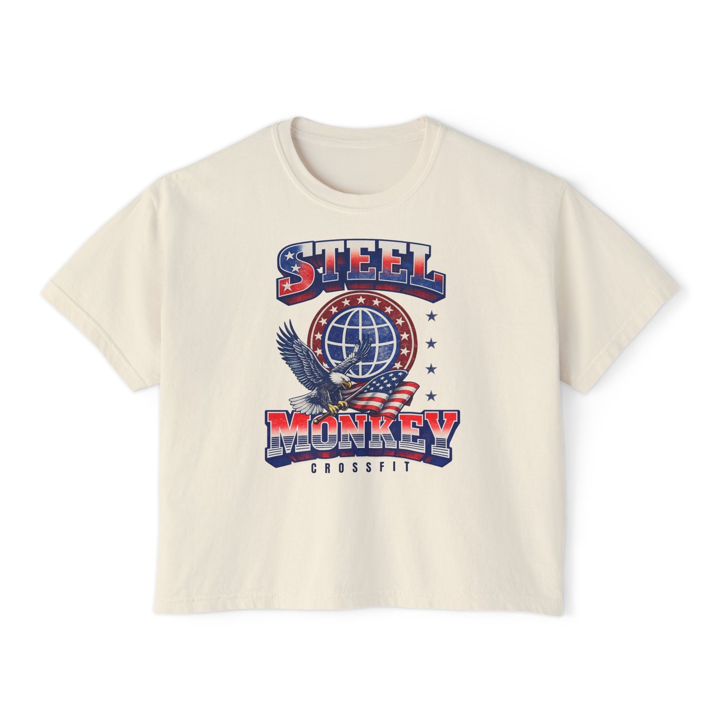 Patriotic Women's Boxy Tee