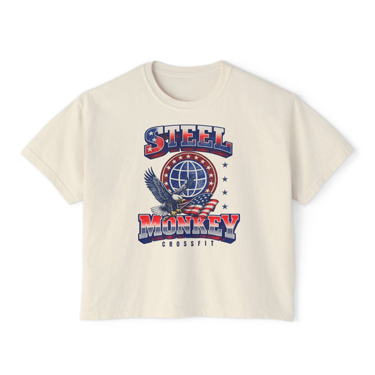 Patriotic Women's Boxy Tee