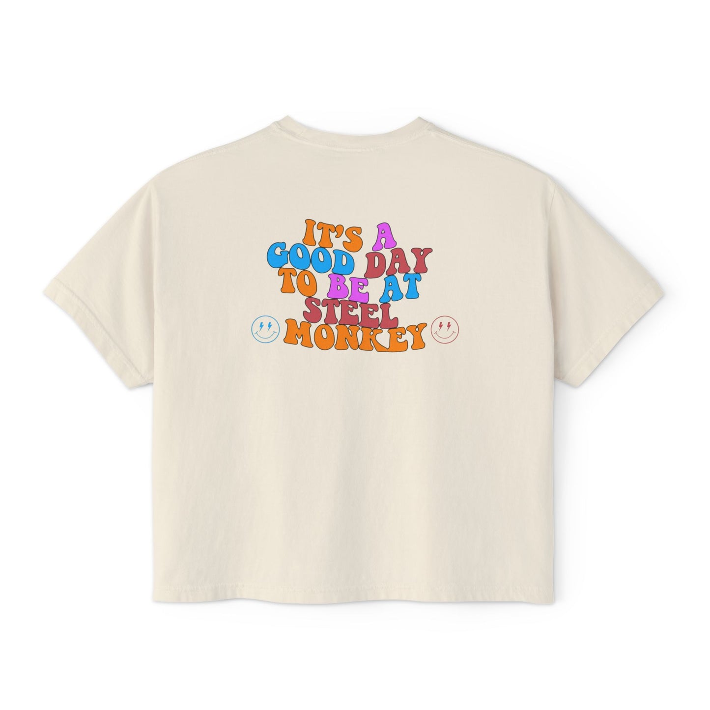 "It's a good day" Women's Crop