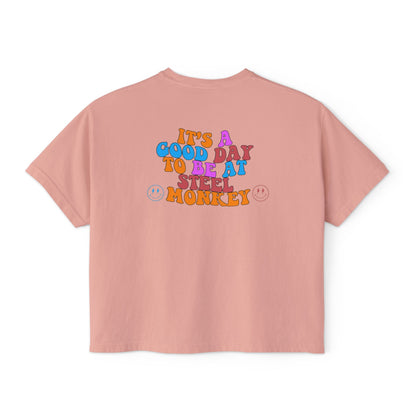 "It's a good day" Women's Crop