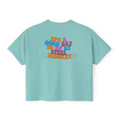 "It's a good day" Women's Crop